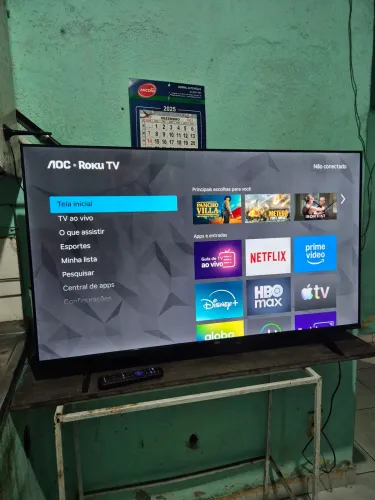 Smart tv aoc 50 pl 4k modelo atual