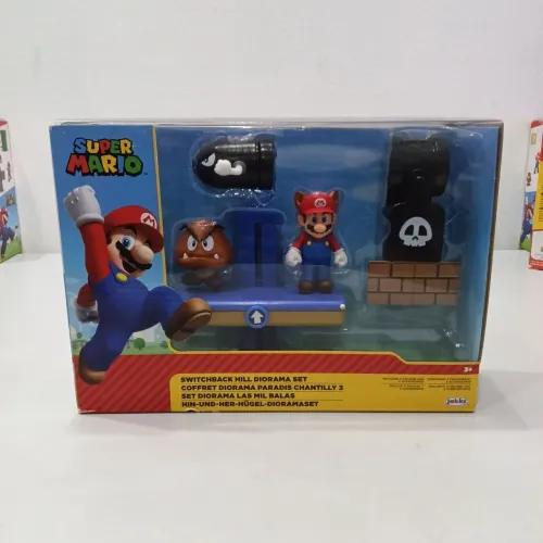 Vendo Super Mario Switchback Hill Diorama Set Novo