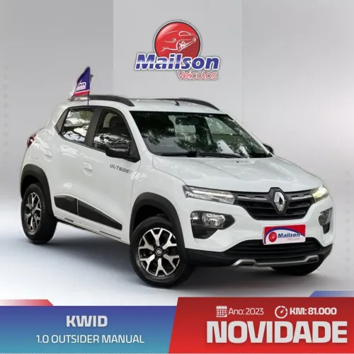 Renault Kwid Outsider 1.0 Flex 12V 5P Mec. 2023