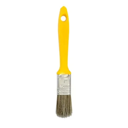 PINCEL (TRINCHA)1 1/2" CABO AMARELO OU BRANCO COMPEL