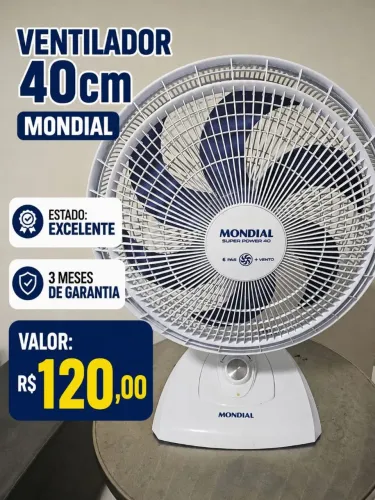 Ventiladores disponíveis
