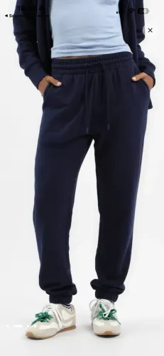 Calça de moletom azul