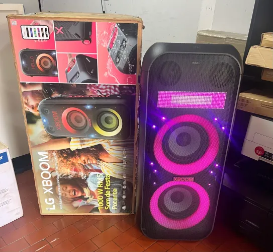 Caixa de Som LG XBOOM XL9T 1000W RMS - Nova de Vitrine (Na Caixa)