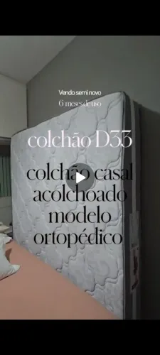 Colchão Ortopédico casal 
