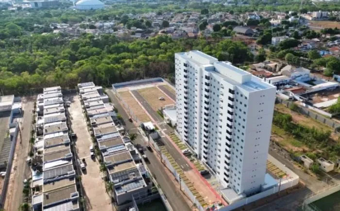 Apartamento novo condomínio MOA, 3 quartos, sendo 1 suíte, todo no porcelanato calacata.