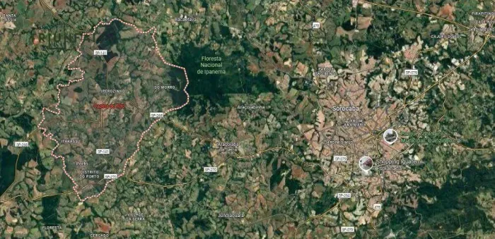 Área à venda, 43000 m² por R$ 1.500.000,00 - Centro - Capela do Alto/SP