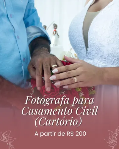 Fotografia para Casamento Civil
