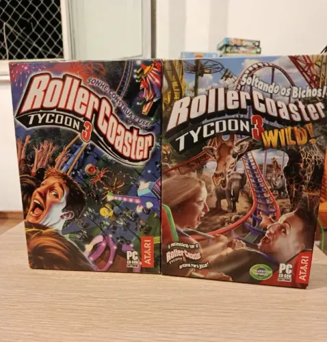 Roller Coaster 3 + Roller Coaster 3 Wild - PC R$200