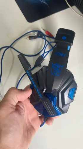 Headset Gamer com Led estéreo