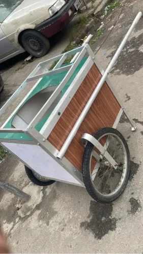 Carroça milho toca de alumínio 