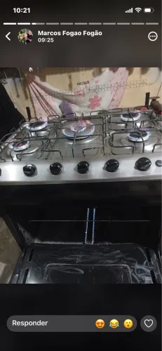 Fogão automático 650$ (ENTREGA GRÁTIS)