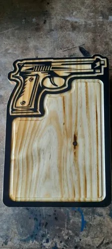 TABUA DE CARNE PISTOLA