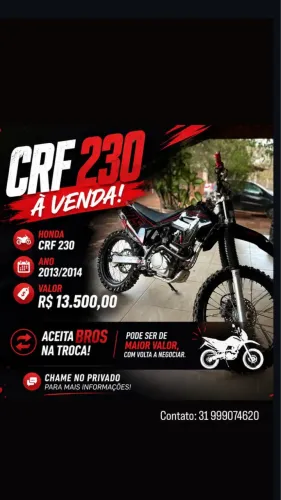 CRF HONDA 14 MIL