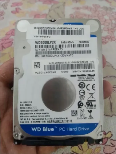 HD de notebook 500GB