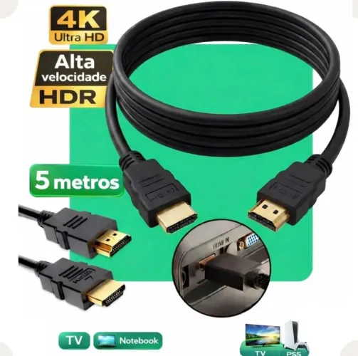 CABO HDMI 5M E 10M 4K