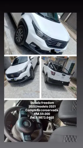 Fiat Strada Freedom 1.3 Flex 8V CS Plus 2021