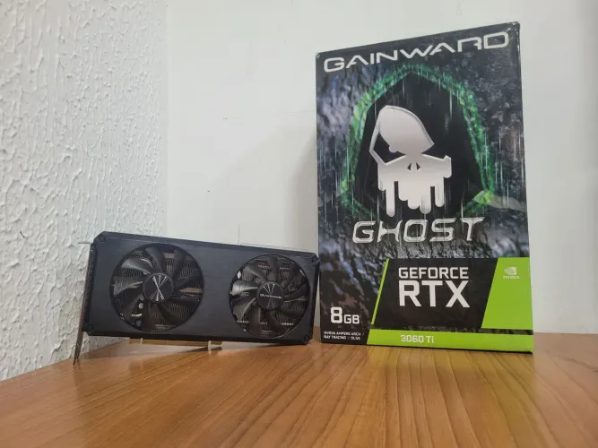 Placa de Vídeo NVIDIA RTX 3060 TI 8GB GHOST GAINWARD