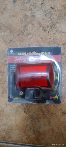 Safety Flashing Light - luz traseira para bike alerta