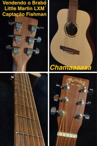 Violão Martin Little - LXM Cap Fishman