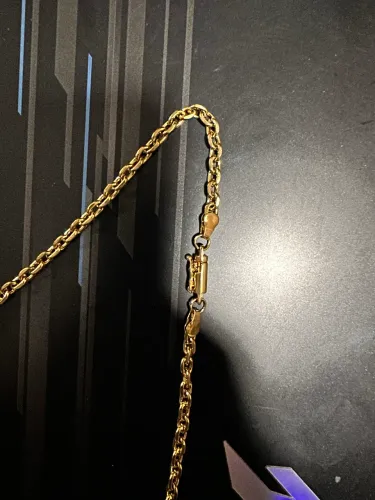Cordão Cartier Banhado a Ouro 
