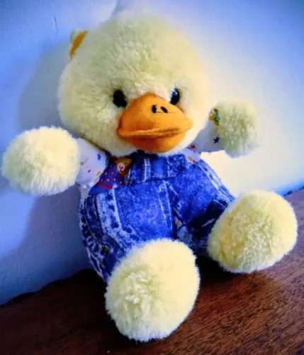 Patinho de pelúcia - Angel toy vintage anos 80/90