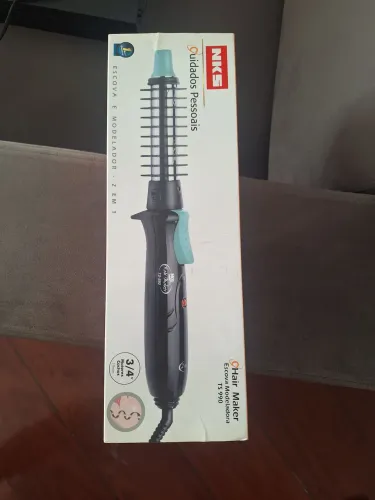 Escova Modeladora NKS Hair Maker TS990 2 em 1 3/4" - Bivolt