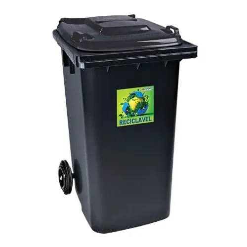 LIXEIRA 120L COM RODINHAS