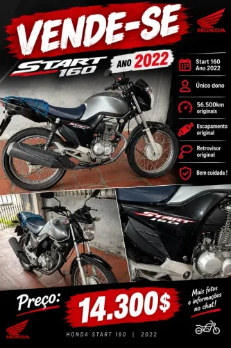 Honda CG 160 Start 2022