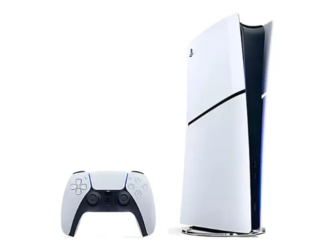 Console PlayStation® 5 Slim Edição Digital 825 GB Branco - Sony - Com dois controles