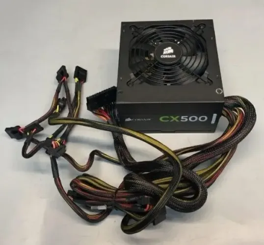Fonte Real Corsair CX500W 80 Plus Bronze