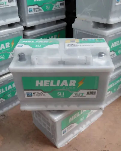 Bateria Heliar 70Ah 