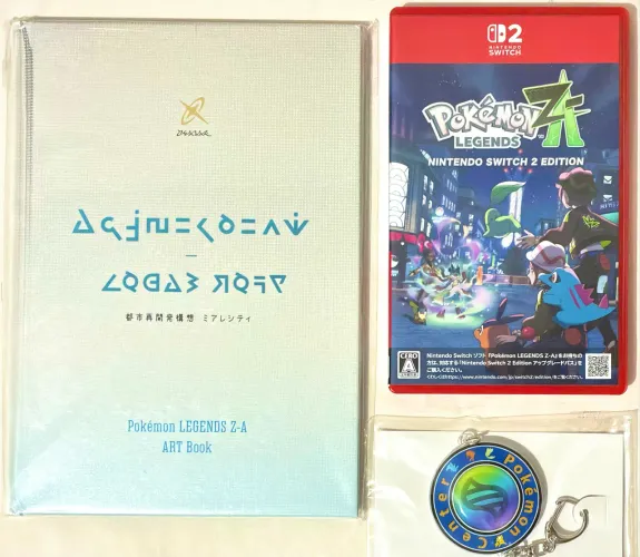 Pokémon Legends ZA + itens exclusivos do Pokémon Center 