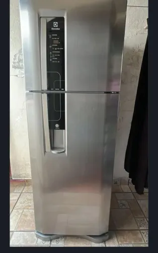 Geladeira Electrolux Frost freer de inox