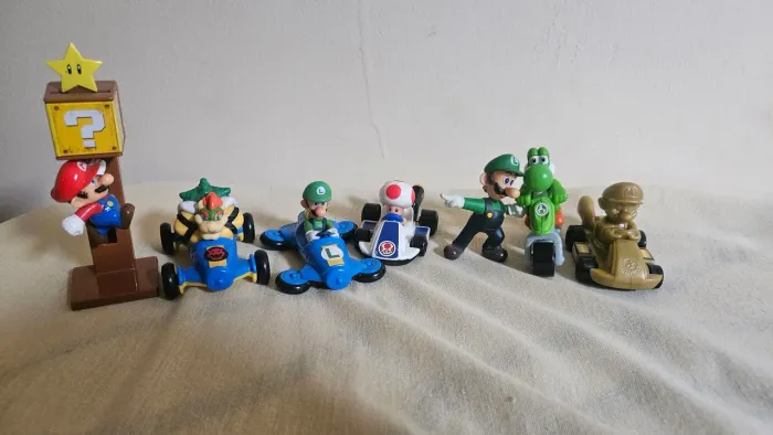 Coleção Action Figure Mario MC Donalds