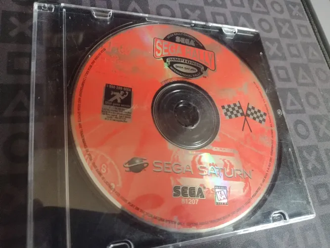 Sega rally original Sega Saturn . Apenas CD