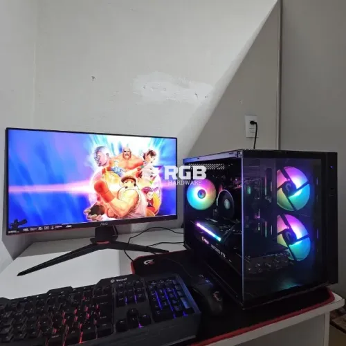 PC Gamer - Ryzen 5 5500 + 16GB + SSD 512GB + RTX 3060 Ti