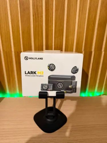Microfone Lapela Sem Fio Hollyland Lark M2 Combo - Novo Lacrado - Garantia 1 Ano