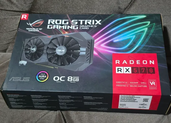 RX 570 8G ASUS GAMING ROG STRIX