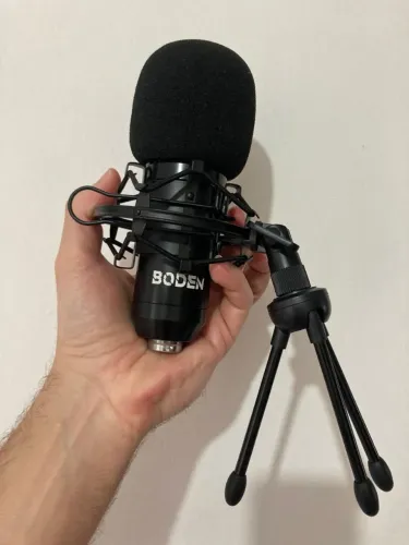 Microfone Boden Bm800 USB Condensador Cardióide Profissional (usado)