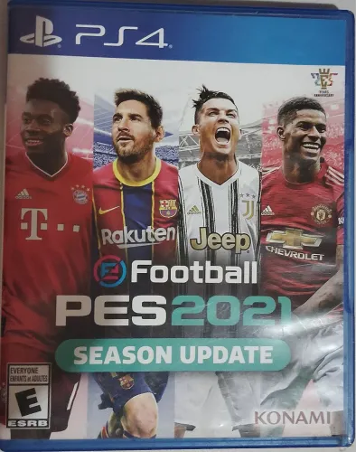 Jogo PES 2021 Midia Física PS4 Original Sem Arranhões Em Perfeito Estado