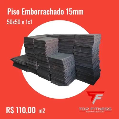 Piso Emborrachado 15mm