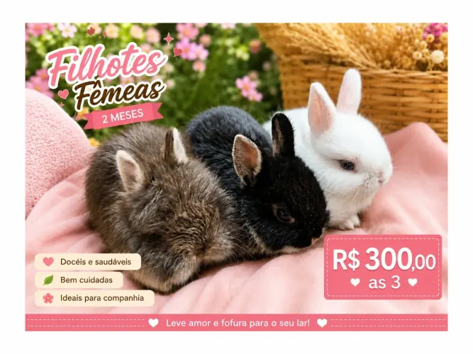 Pequenas bolinhas de amor procurando um lar!