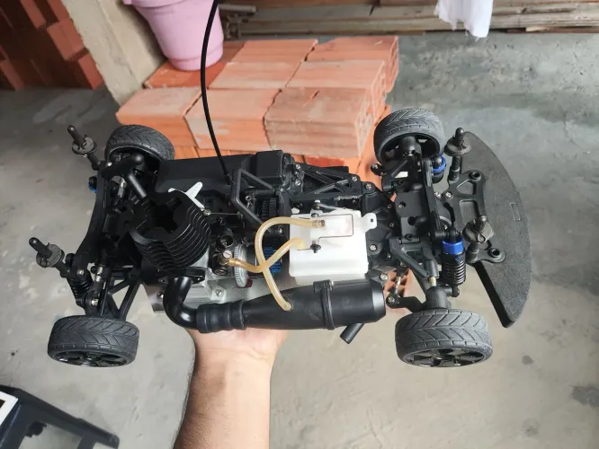 RC Nitro Precisando de Revisão