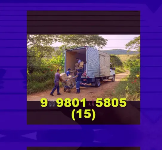 Carreto! transporte de cargas e mudanças! com segurança e eficiência!