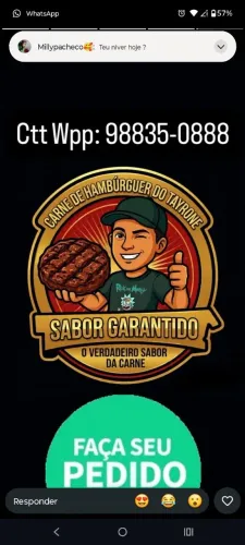 Hambúrguer artesanal