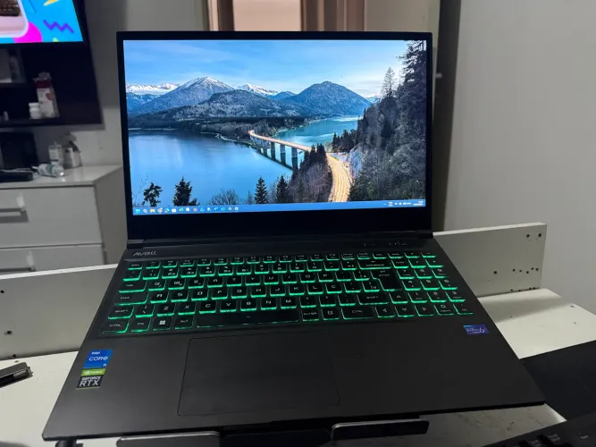 Notebook Gamer Excelente TOP Avell i5 11ª RTX 3050 16GB 512GB 