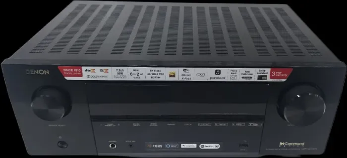 Receiver Denon AVR-X2700H 7.2 - 95W 8K / 4K 120Hz Dolby Atmos | Usado Impecável + Caixa
