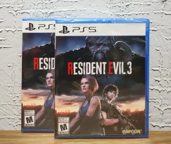 Resident Evil 3 Remake Ps5 Lacrado (Aceitamos seu jogo usado com pagamento)