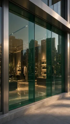 Faixada de Vidro Comercial 