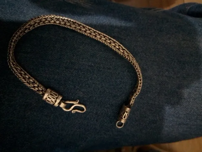 Vendo pulseira de prata